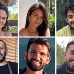 Clockwise from top left: Carmel Gat, Eden Yerushalmi, Hersh Goldberg-Polin, Ori Danino, Almog Sarusi and Alexander Lobanov, in photos released by the Hostages and Missing Families Forum.Credit...The Hostages and Missing Families Forum, via Associated Press